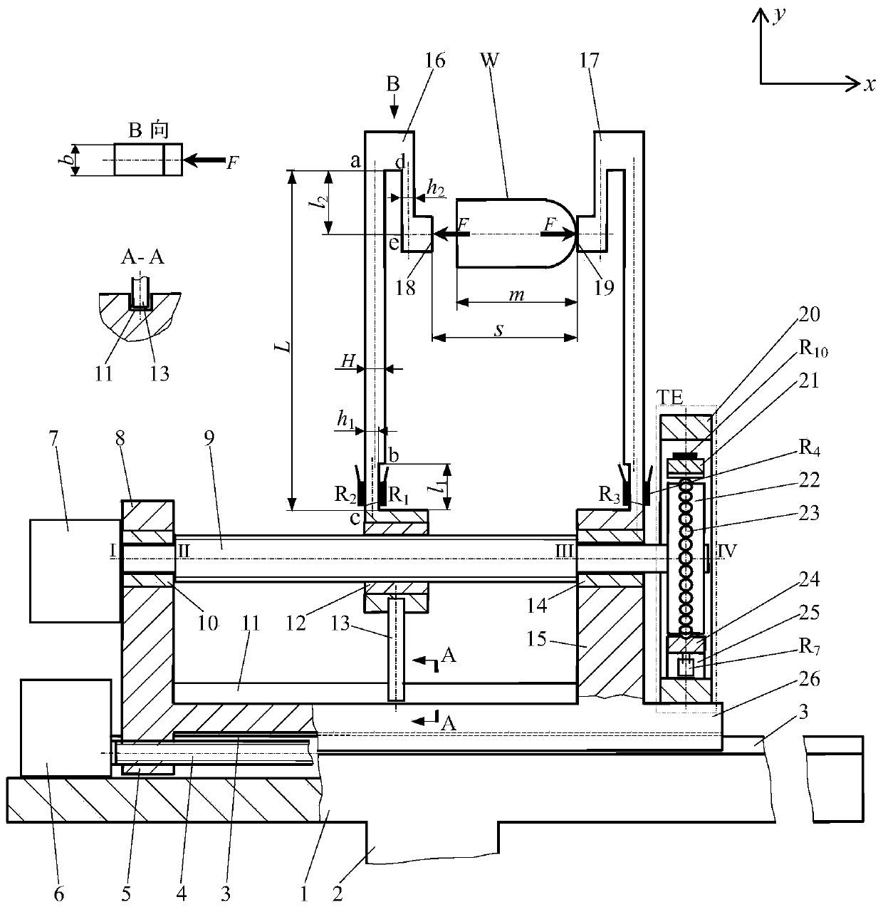 Manipulator capable of controlling clamping force and measuring distance between clamping points