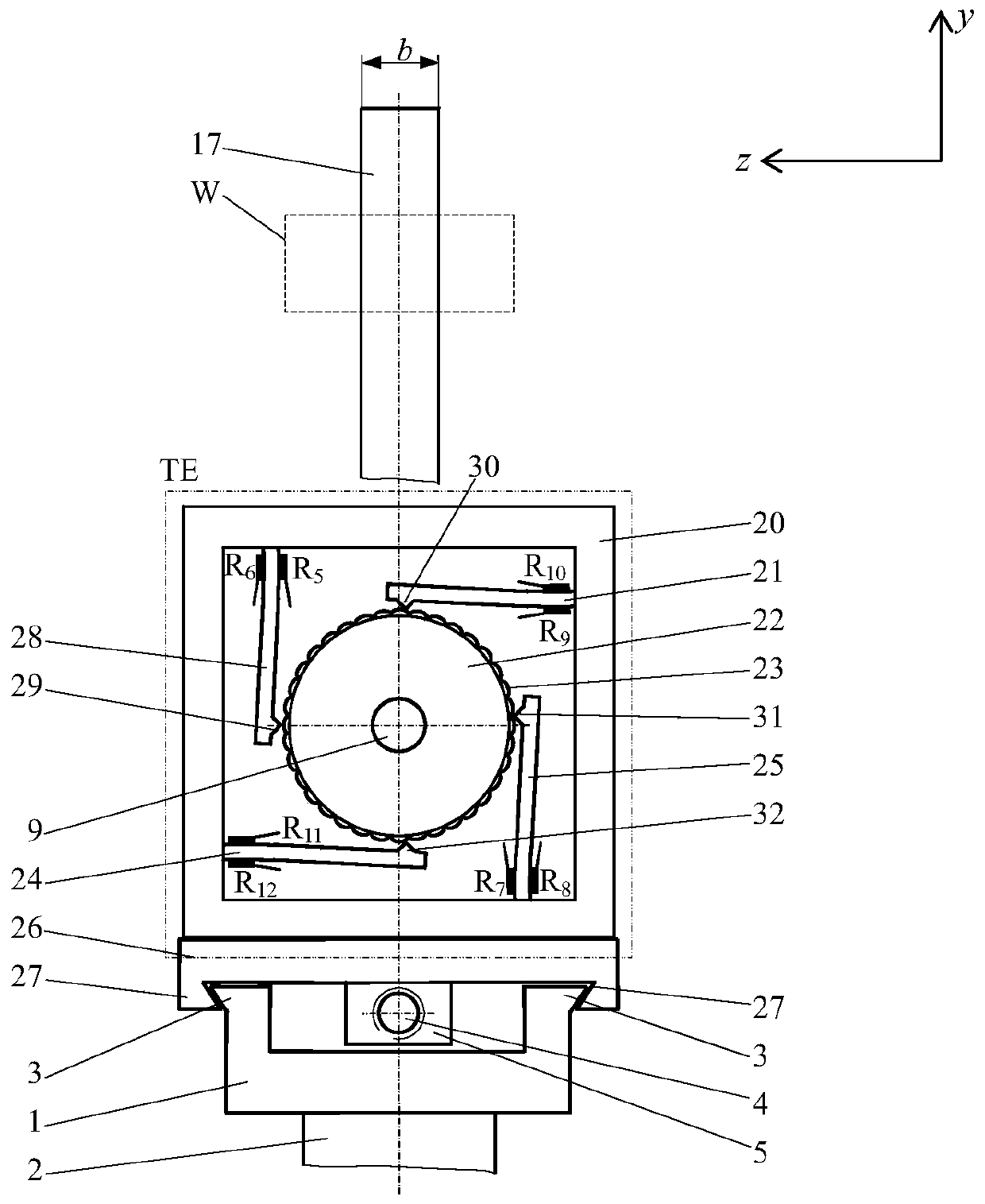 Manipulator capable of controlling clamping force and measuring distance between clamping points