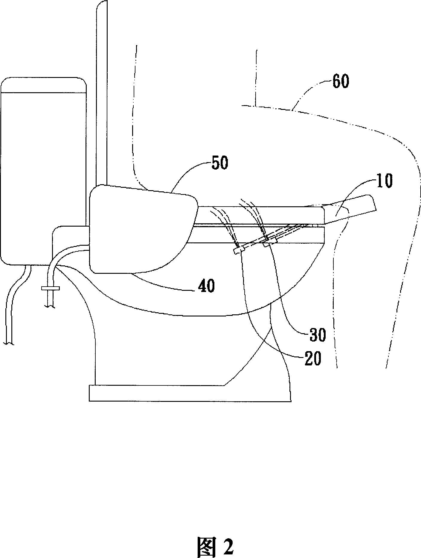 Intelligent type closet and using method thereof