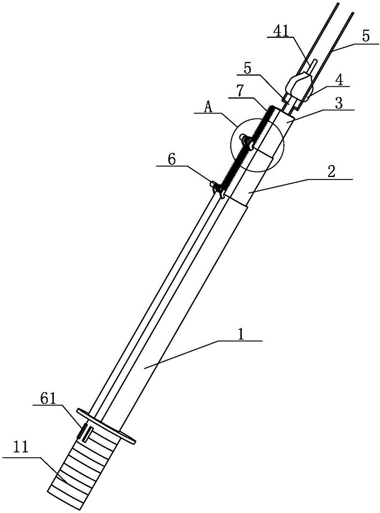 Electroscopic device