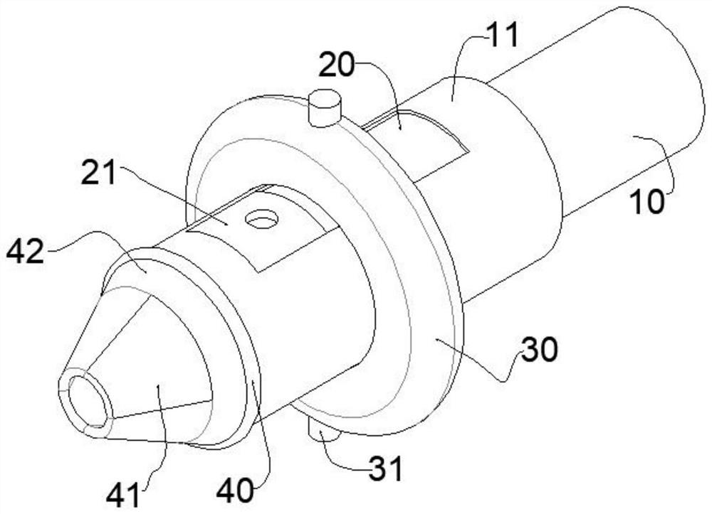 Anti-falling drainage fixator