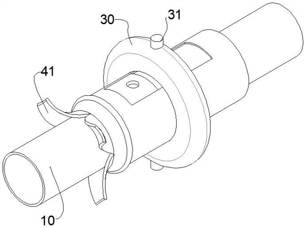 Anti-falling drainage fixator