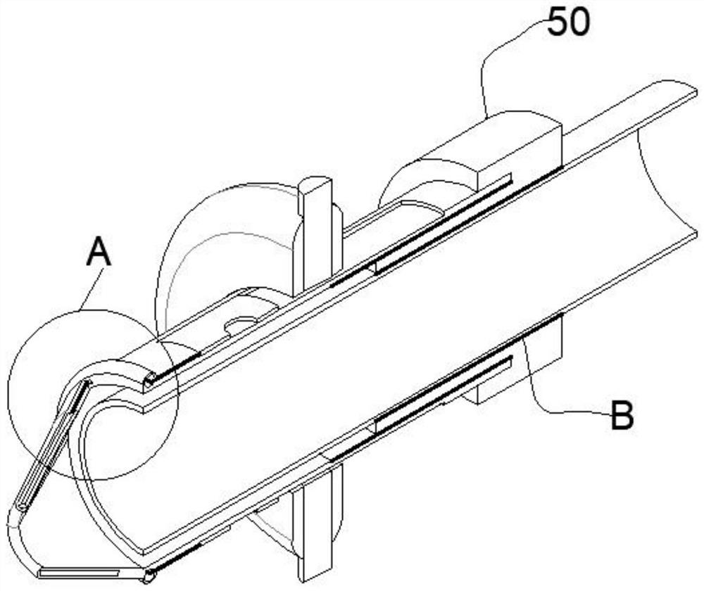 Anti-falling drainage fixator