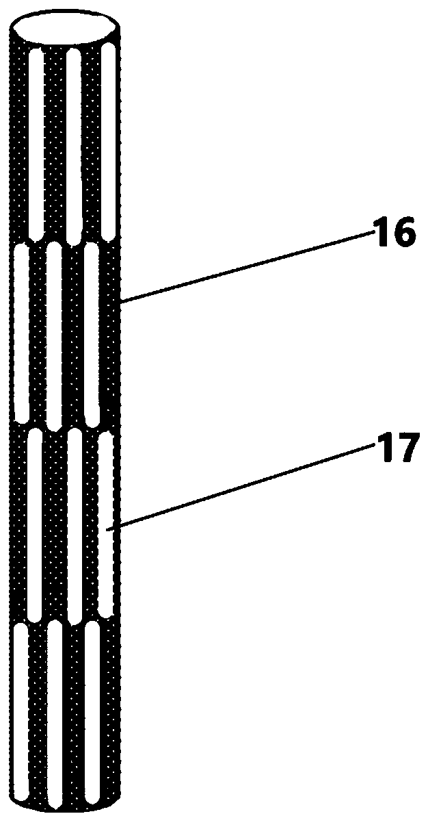 Artificial borehole wall for preventing mudstone formation mud from being produced or channeling, forming method and well-completion structure