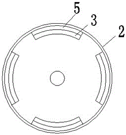 High-power automobile starter and stator magnetic steel fixing method