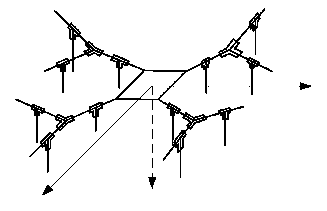 Hollow aluminum alloy tube grounding device capable of being assembled