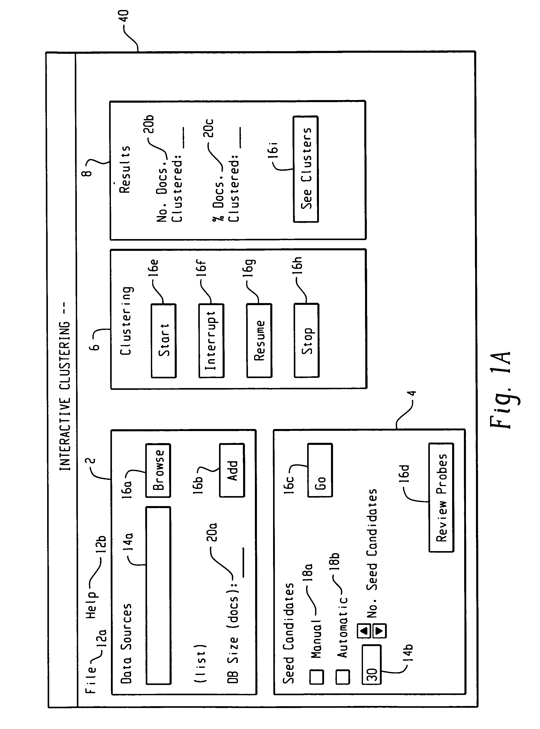 Methods and apparatus for interactive document clustering