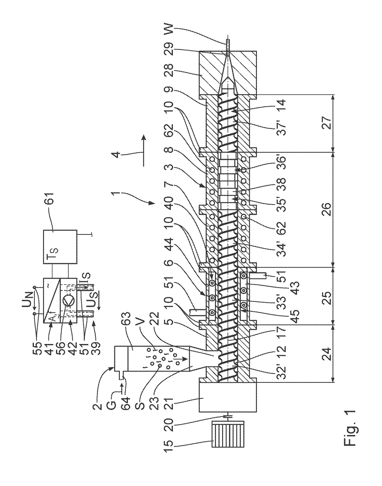 Method and apparatus for producing a mixture of a metallic matrix material and an additive