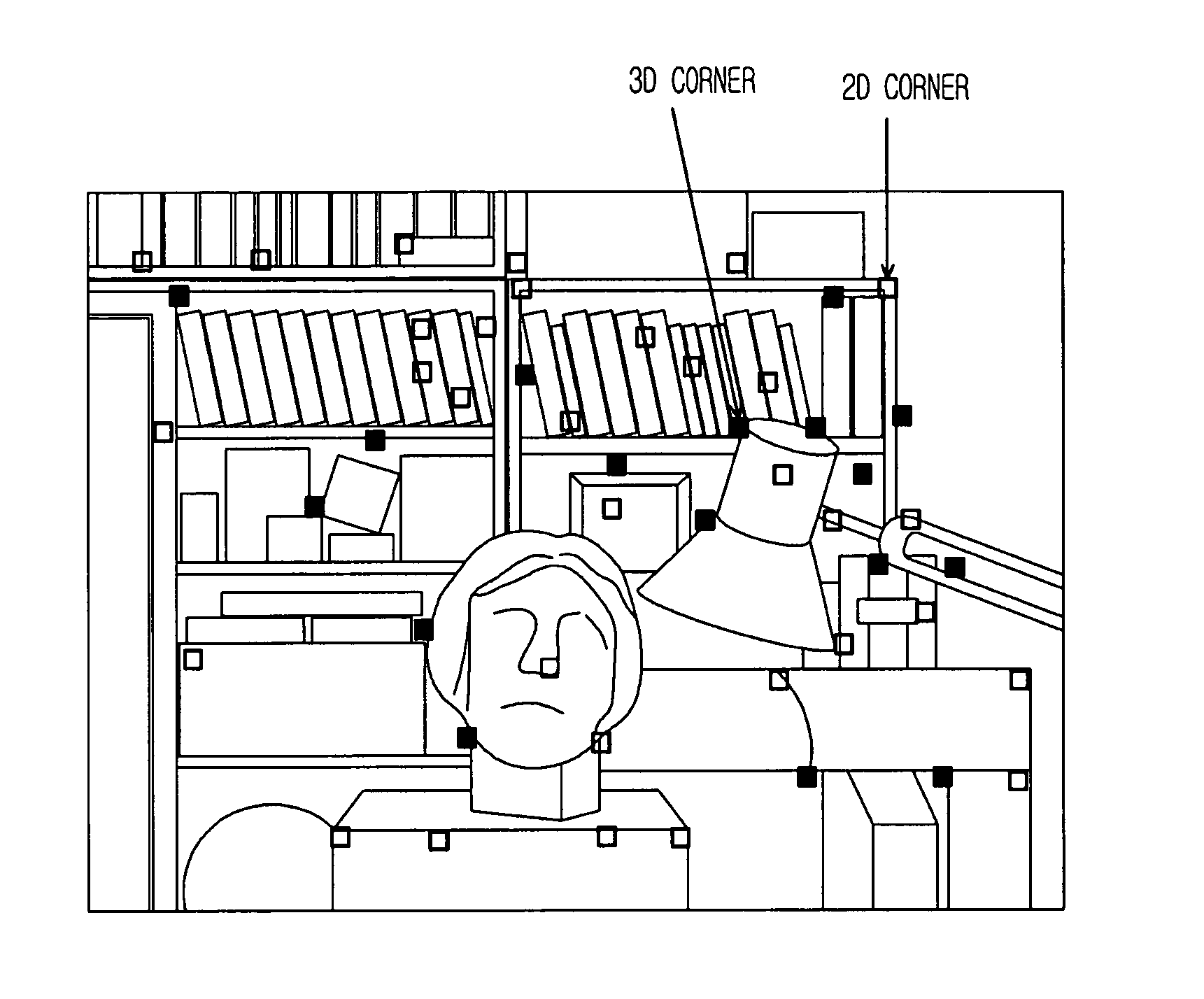 Image-based localization feature point registration apparatus, method and computer-readable medium