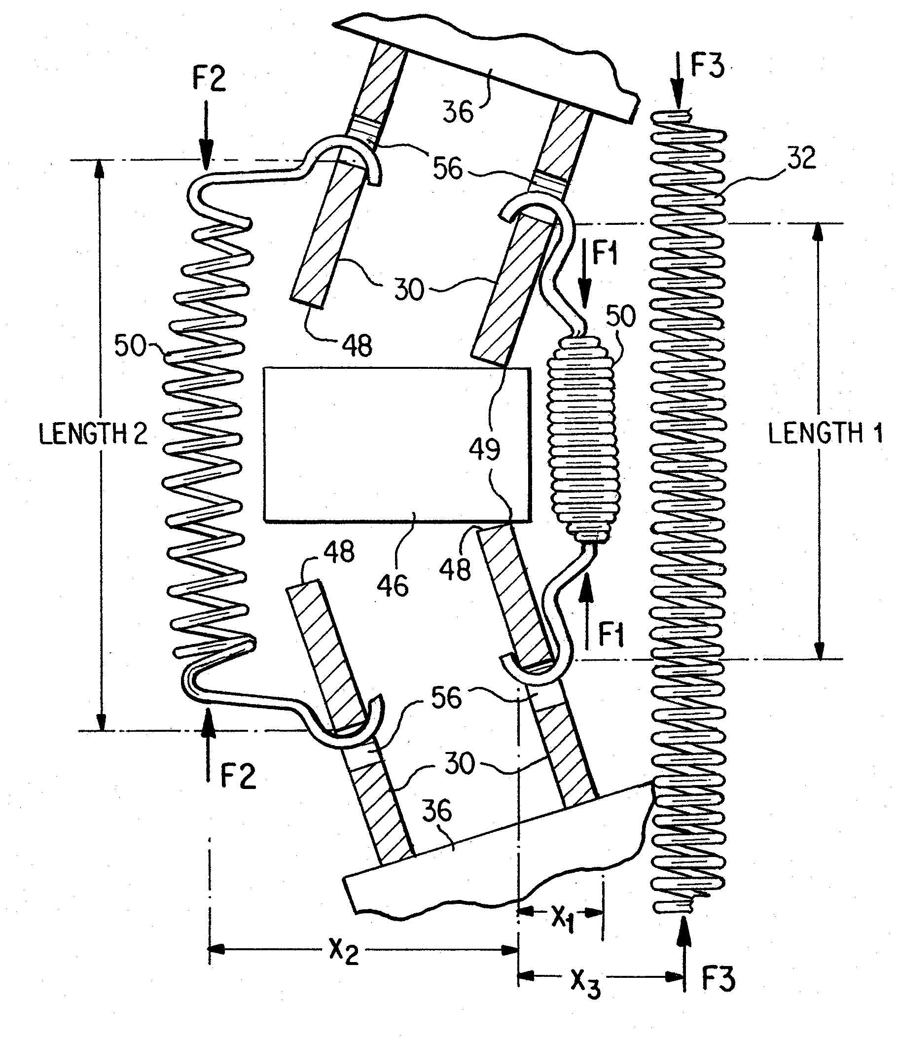 Double Dogleg Wide Stance Brake Shoe Web