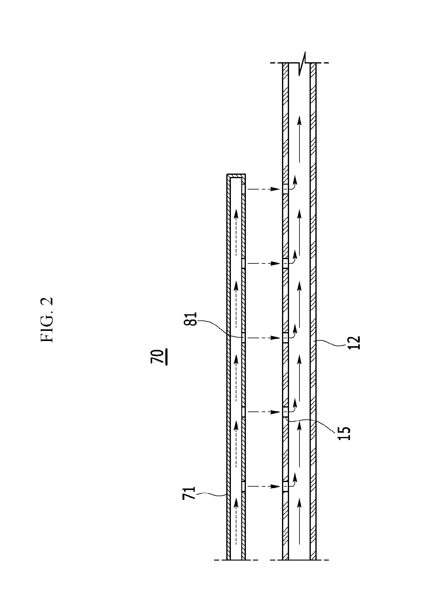 Hydrogen purge unit for fuel cell system