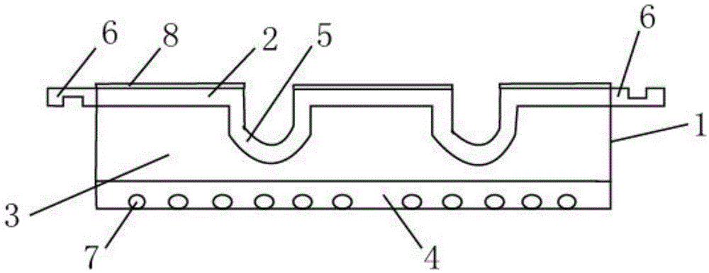 Anti-leakage prefabricated component