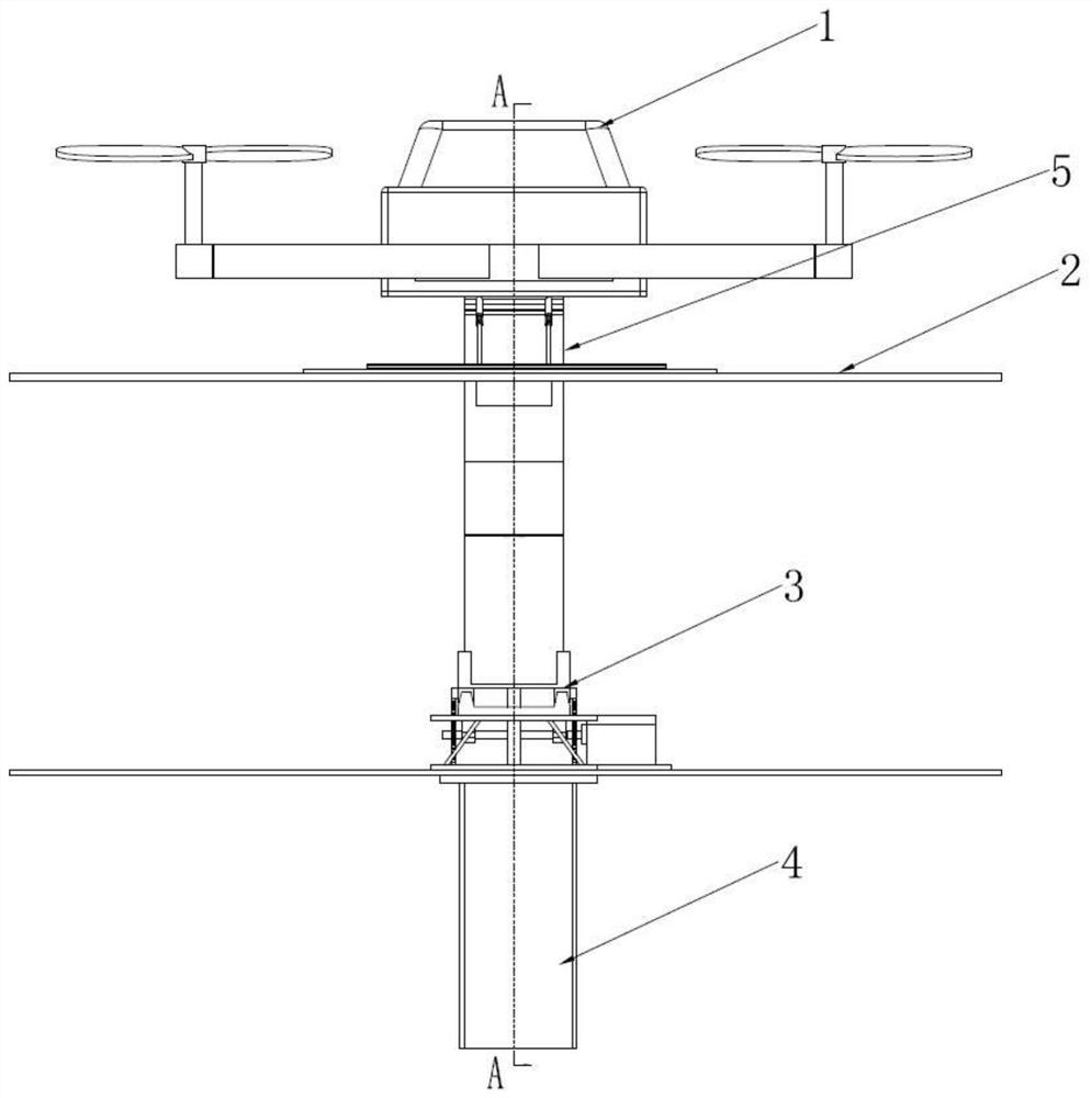 Crop yield estimation system adopting unmanned aerial vehicle remote sensing technology