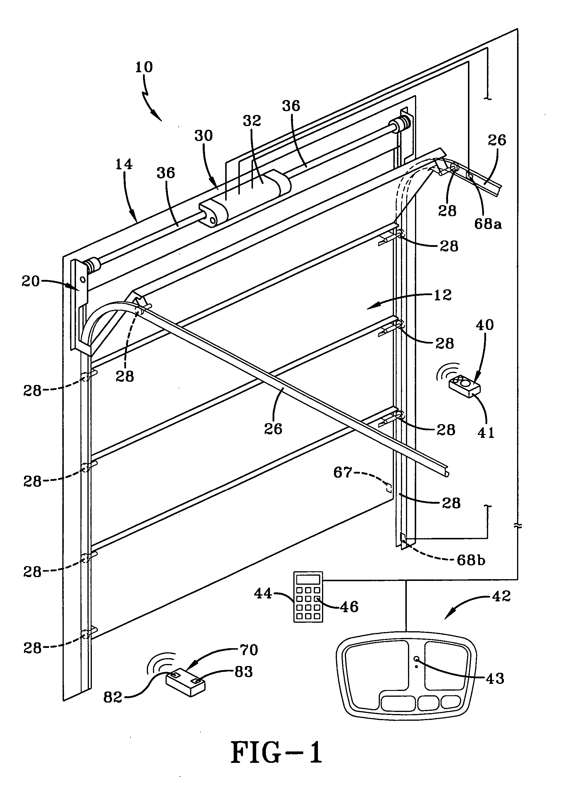 System and methods for automatically moving access barriers initiated by mobile transmitter devices