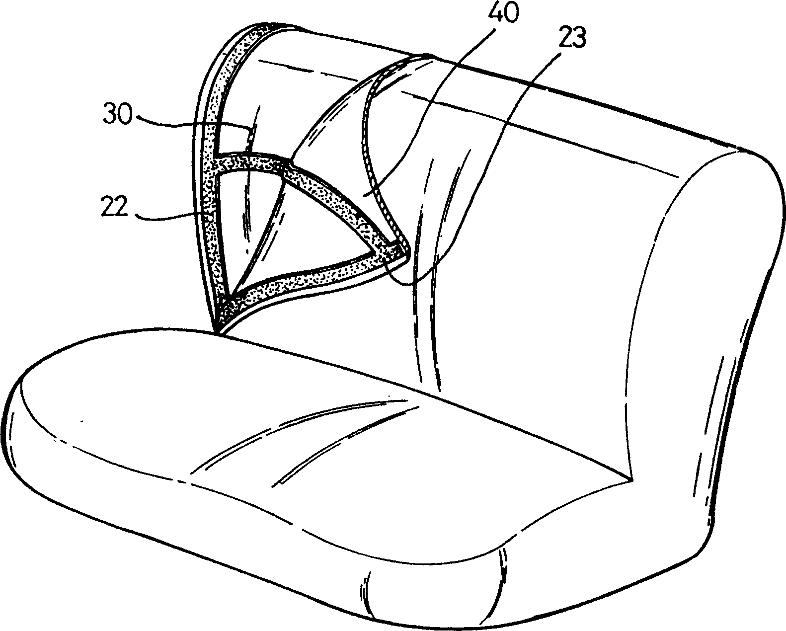 Method for embedding fastening piece to seat cushion