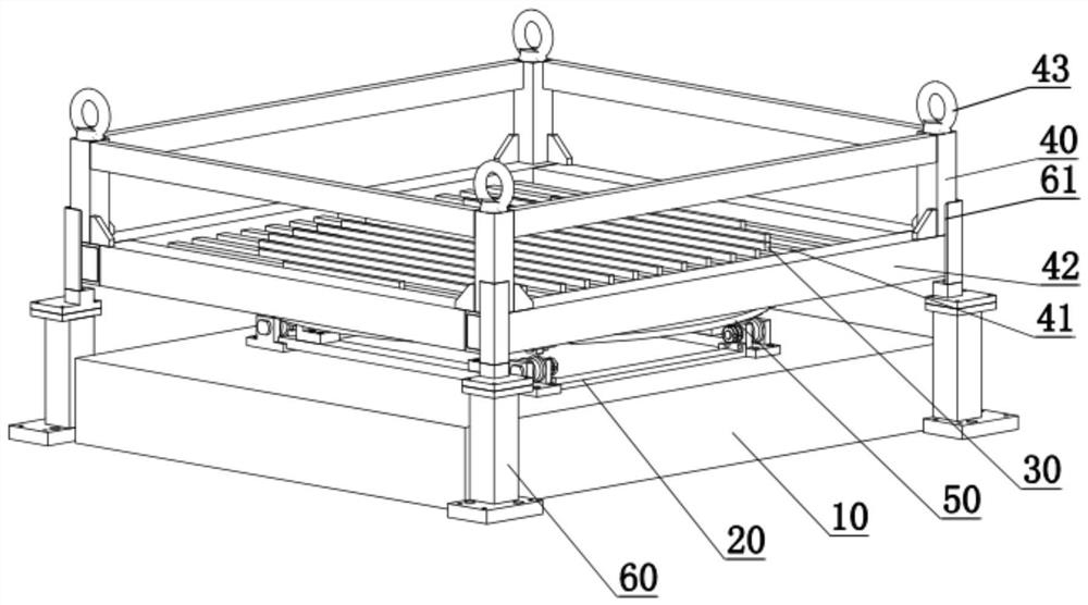 A centering weighing device and weighing method