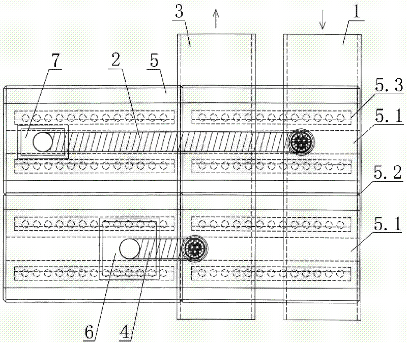 Composite heat preservation heat insulating concrete floor type full air door type central air conditioner system and mounting method thereof