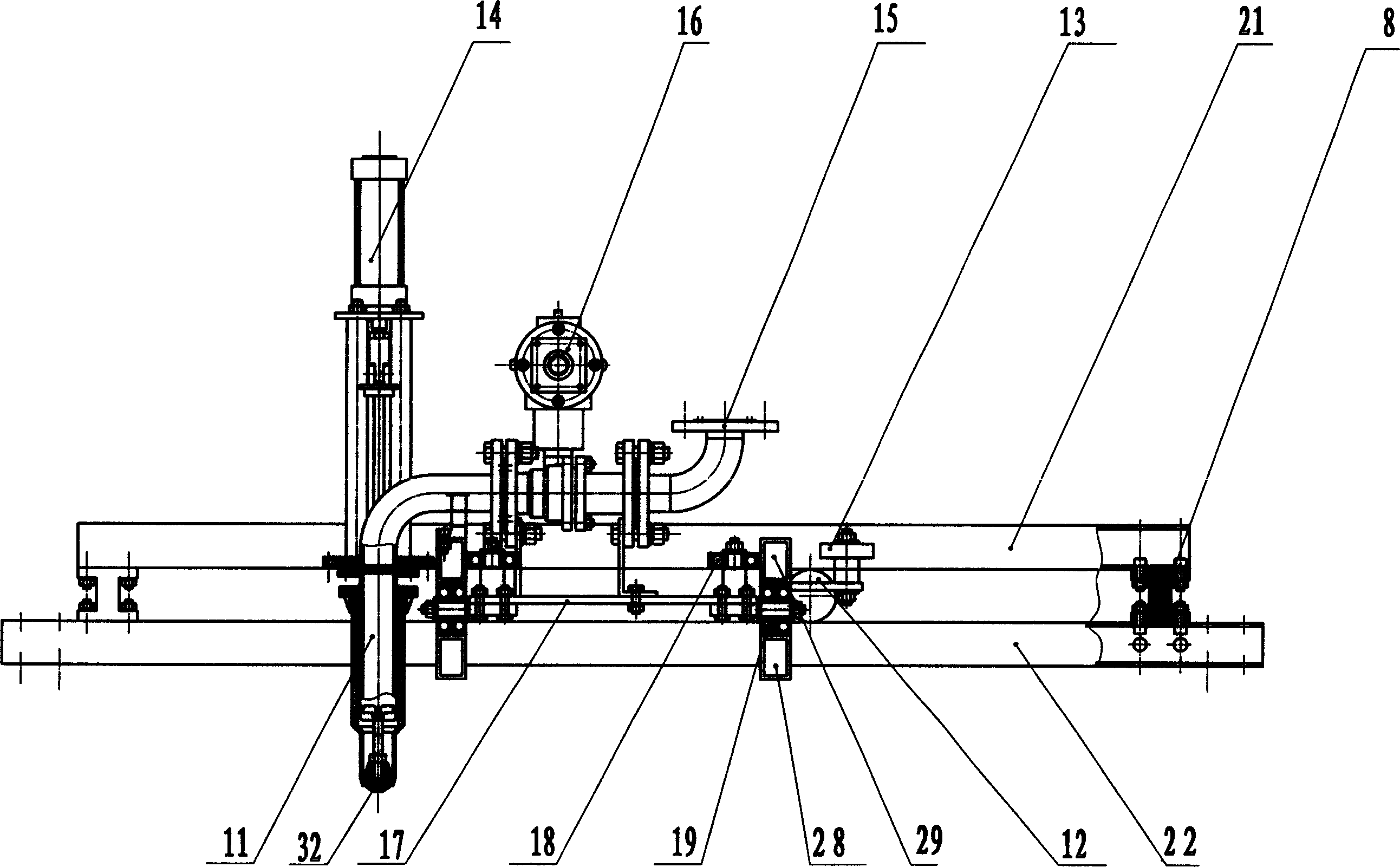 Visual sense addressing location full automatic explosion proof quantitative type liquid state metering and filling device