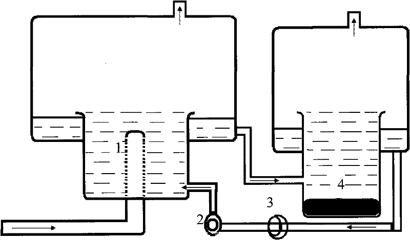 Method and device for removing phosphine in tail gas of yellow phosphorus boiler through oxidation