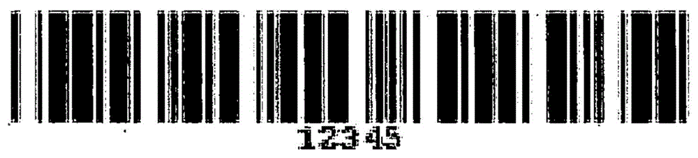 Specific bar code based on colorful background and forming method thereof