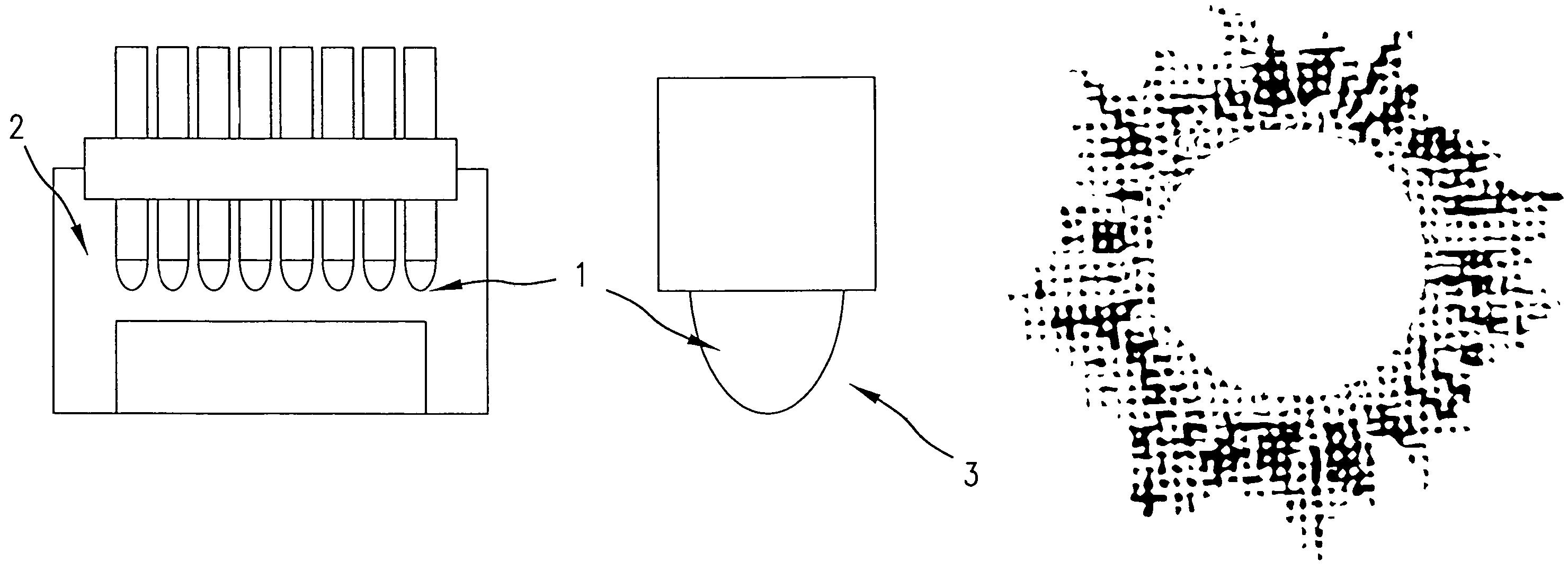 Pad transfer printing method for making colored contact lenses