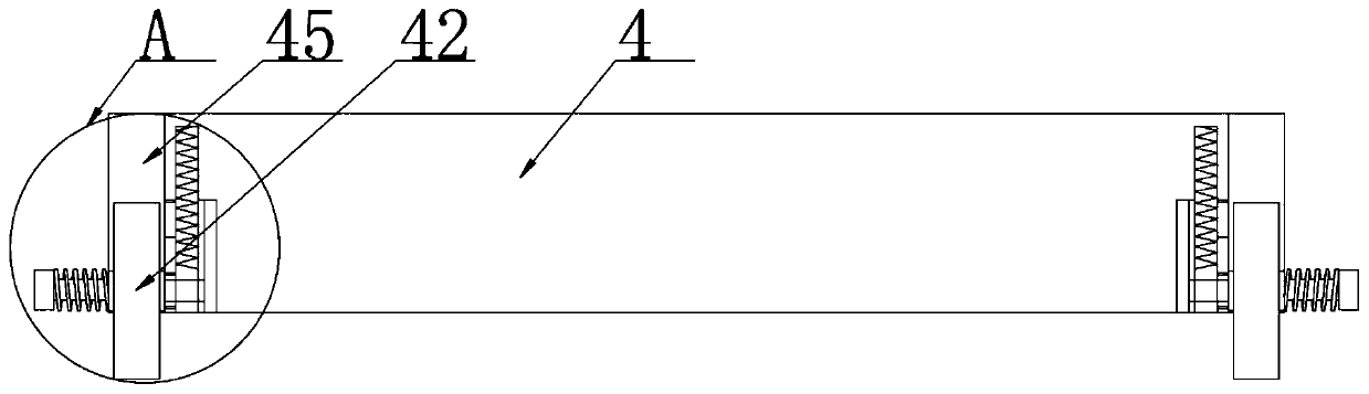 Suitcase with two pull rods and high gravity bearing capability