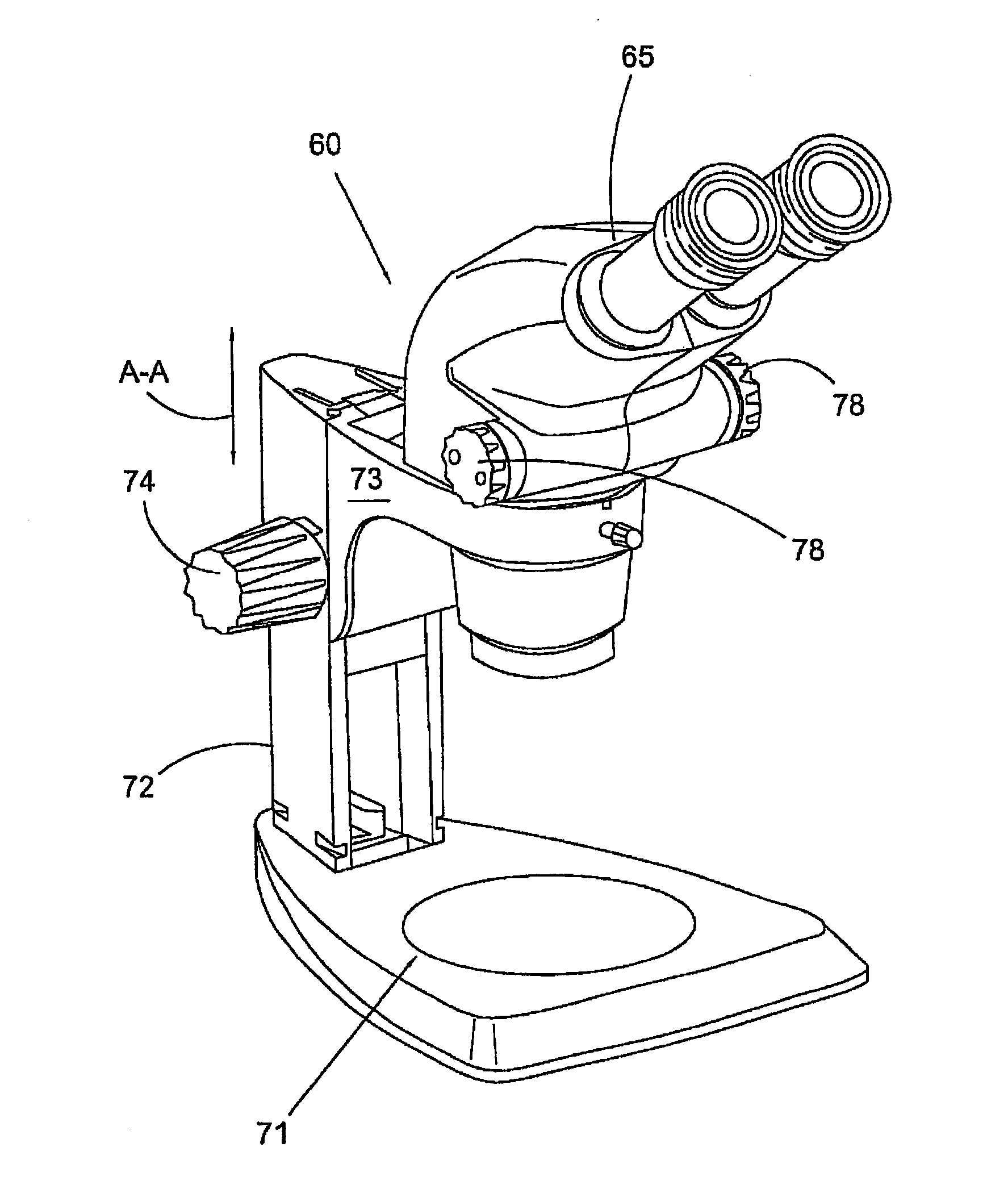 Greenough-type stereomicroscope