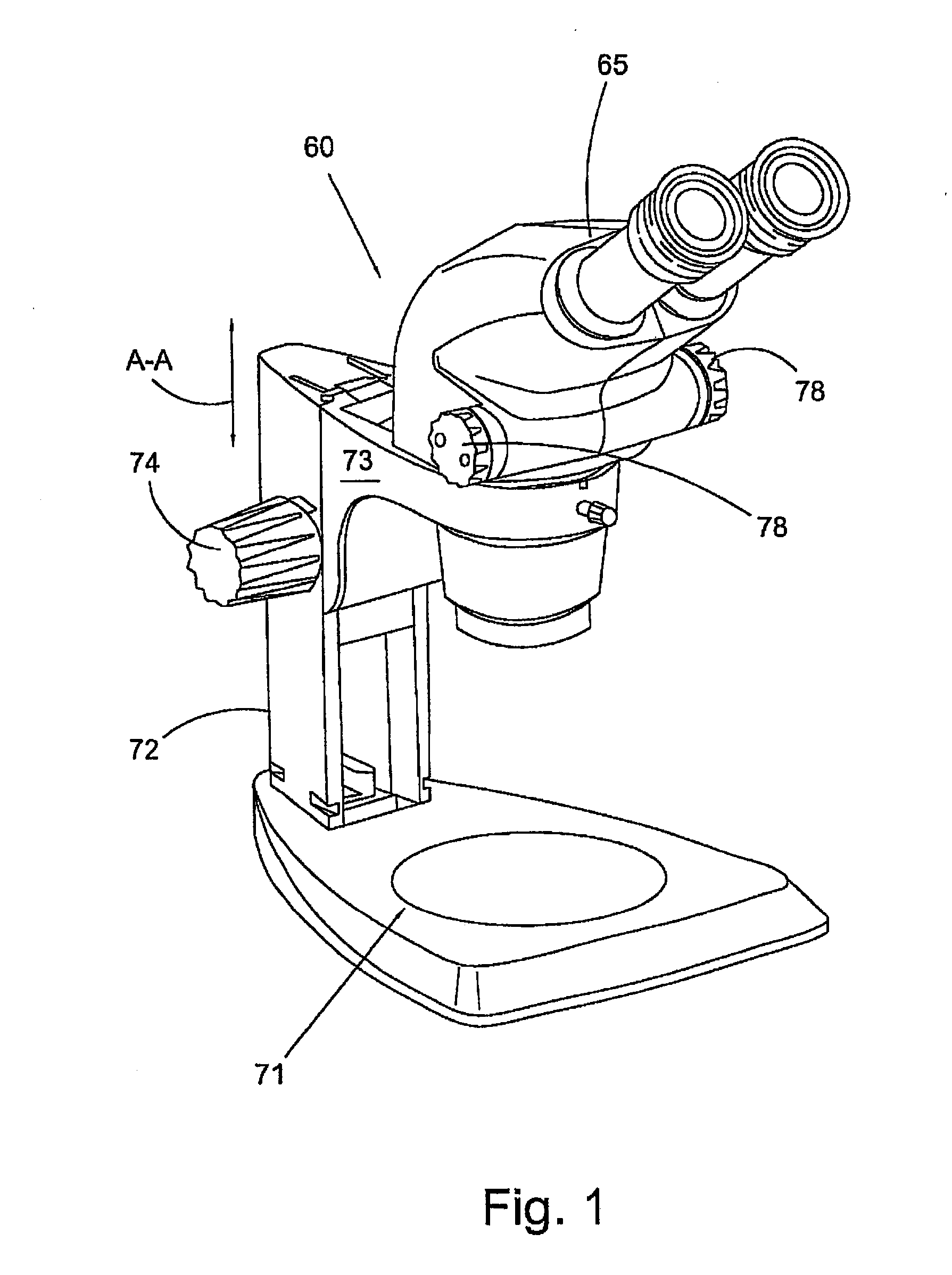 Greenough-type stereomicroscope