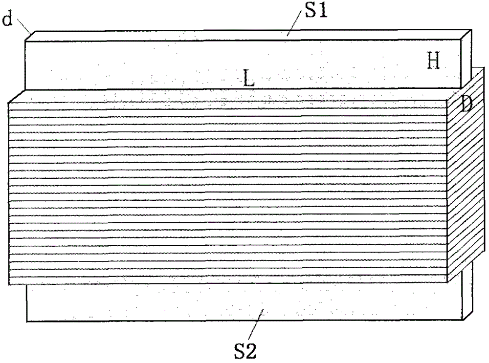 LED chip oblique cutting method, LED light-emitting element and LED lighting device