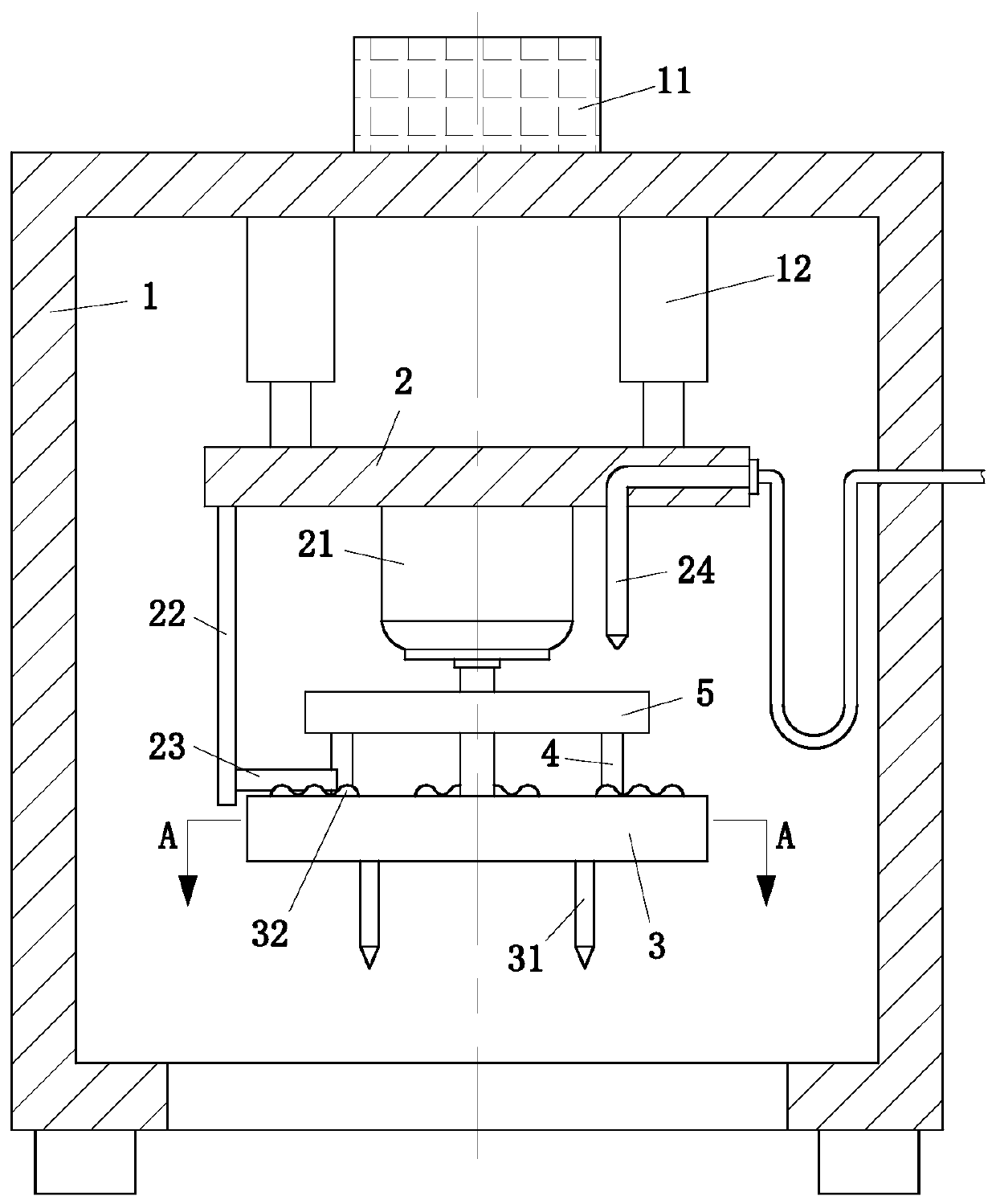 Drilling machine for exploration engineering