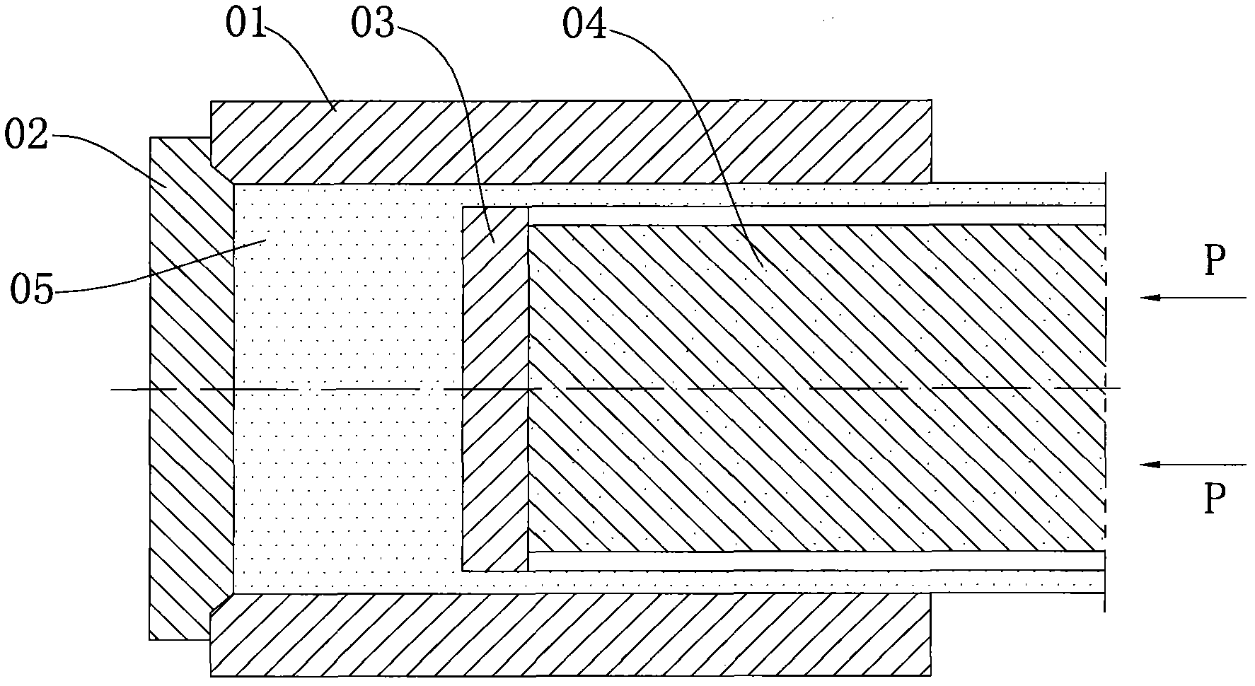 Reverse dual-powered pipe extrusion device and reverse dual-powered pipe extrusion method thereof