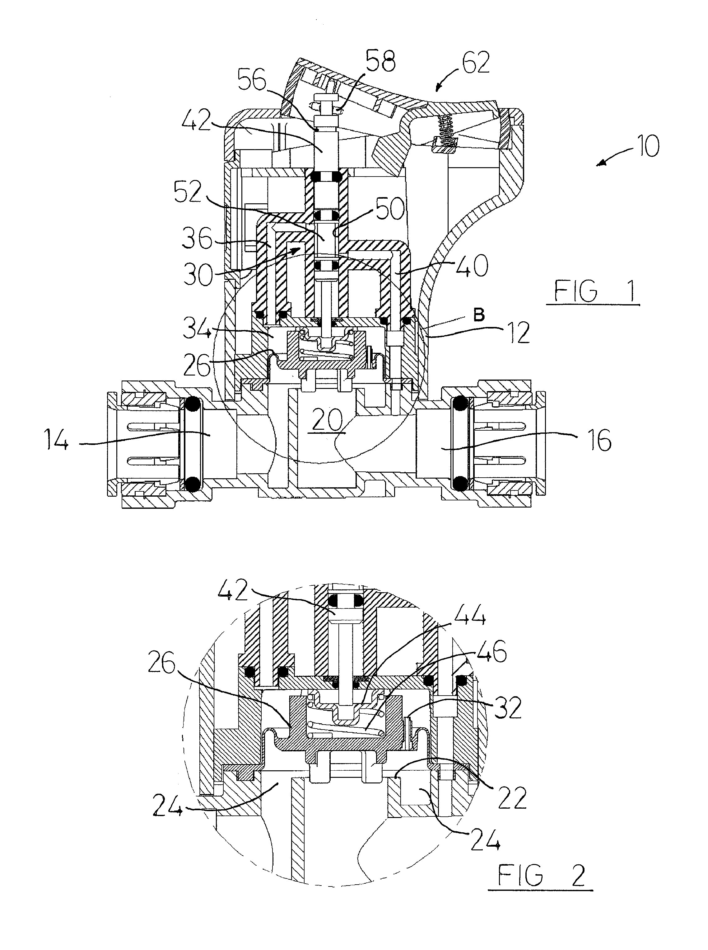 Shut-off valve