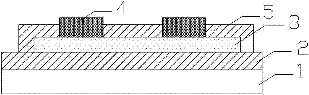 Black phosphorene-containing graphene flexible resistive random access memory and preparation method thereof