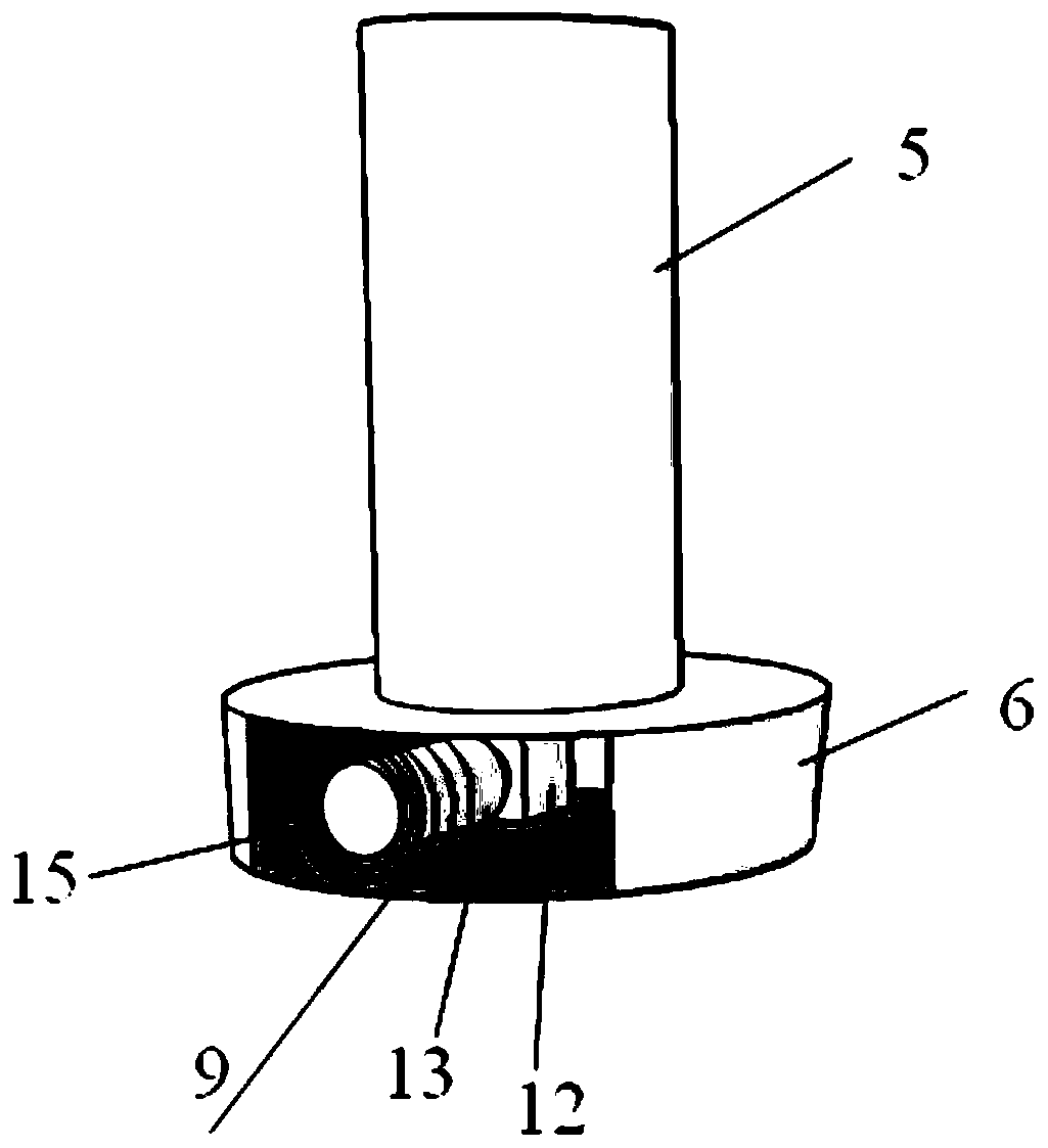 Offshore semi-submersible wind energy and wave energy integrated power generation equipment