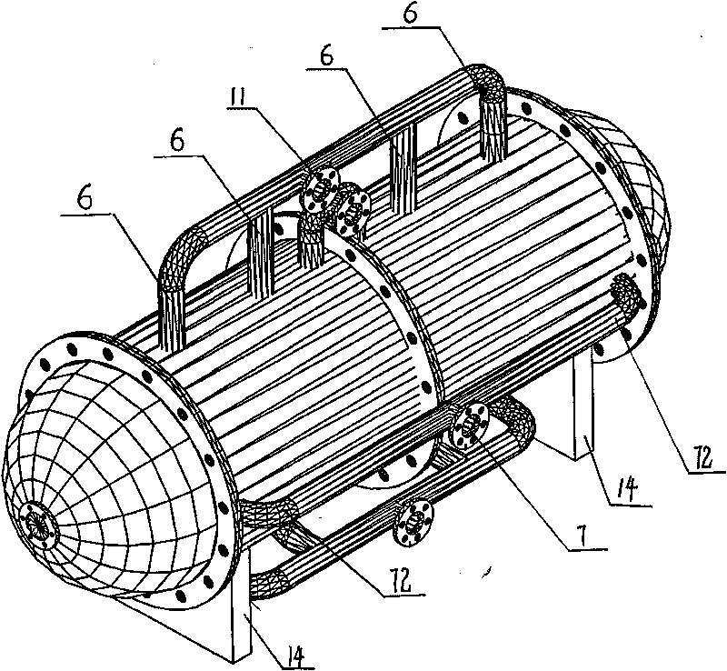 Horizontal ozonizer