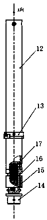 High-level liquid waste sampling rod for accurate sampling based on servo control