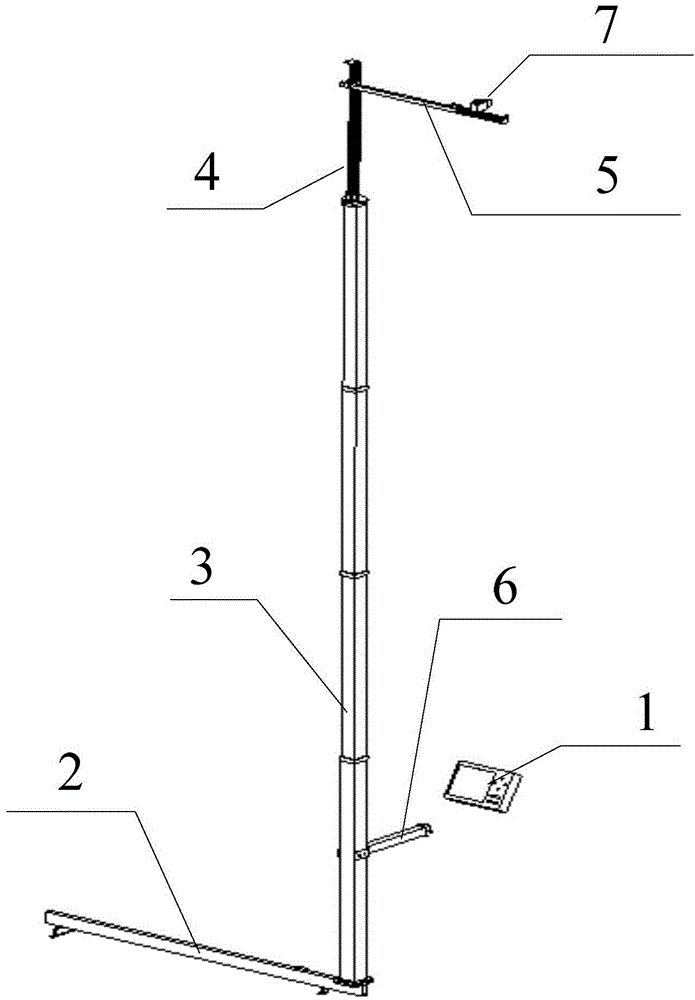 Portable goods limit measurement instrument