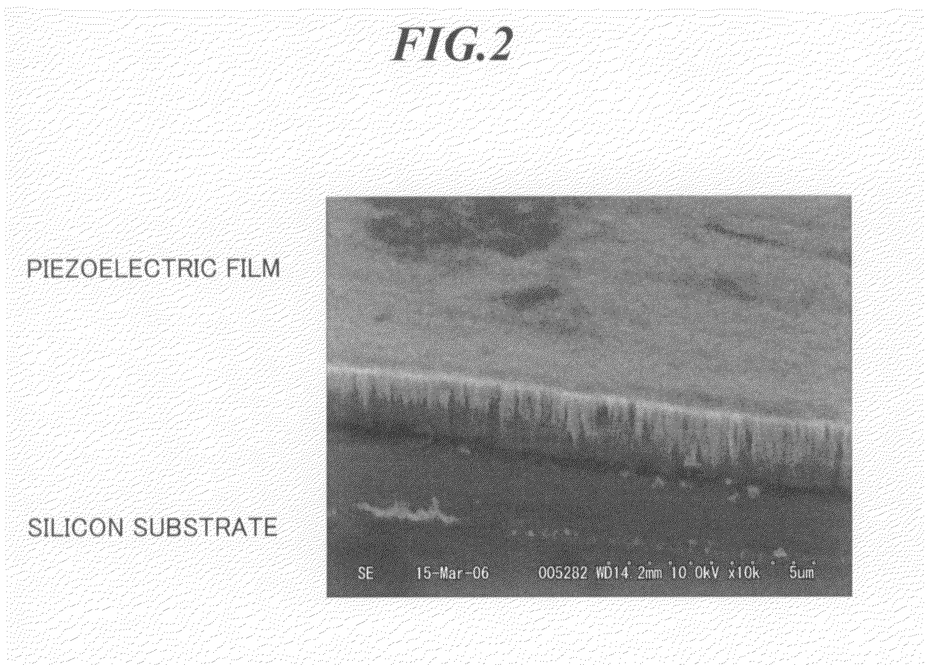 Method of forming pattern of inorganic material film comprising thermally induced cracking