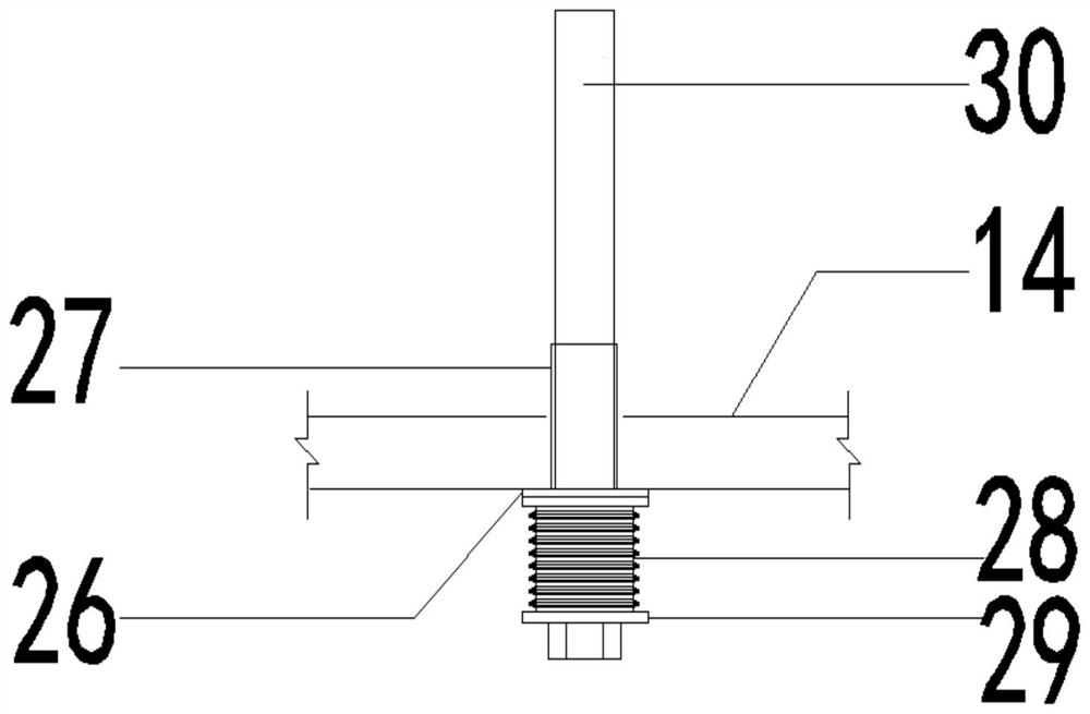 Anoxic expanded bed device and method for treating high-concentration nitrate wastewater