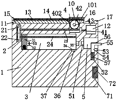 A letterbox device with lighting function