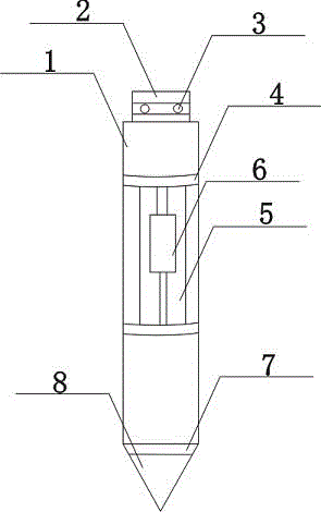 Building pile structure