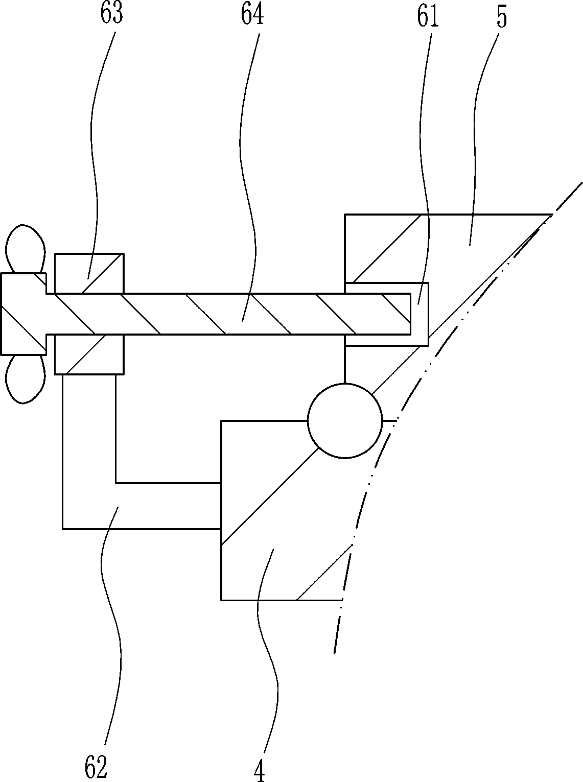 A kind of climbing ladder for maintenance of water conservancy equipment