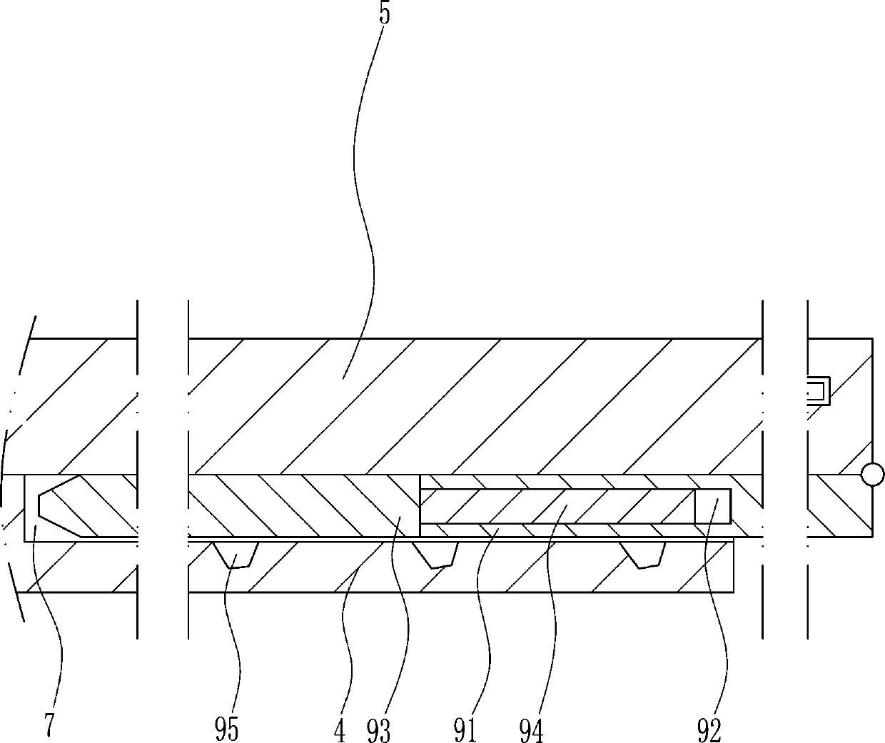 A kind of climbing ladder for maintenance of water conservancy equipment