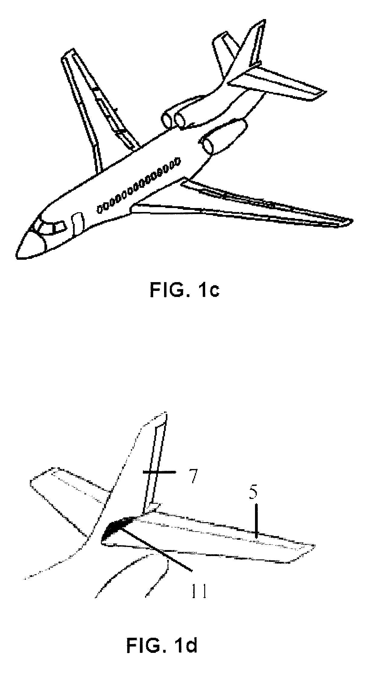 Elastic pre-deformed fairings for aircrafts