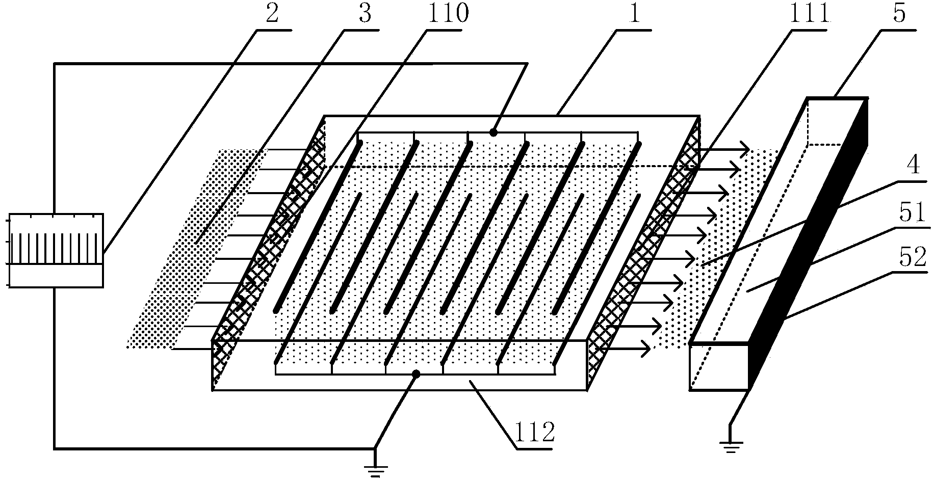 Non-equilibrium plasma generator and granular powder surface modification treatment system