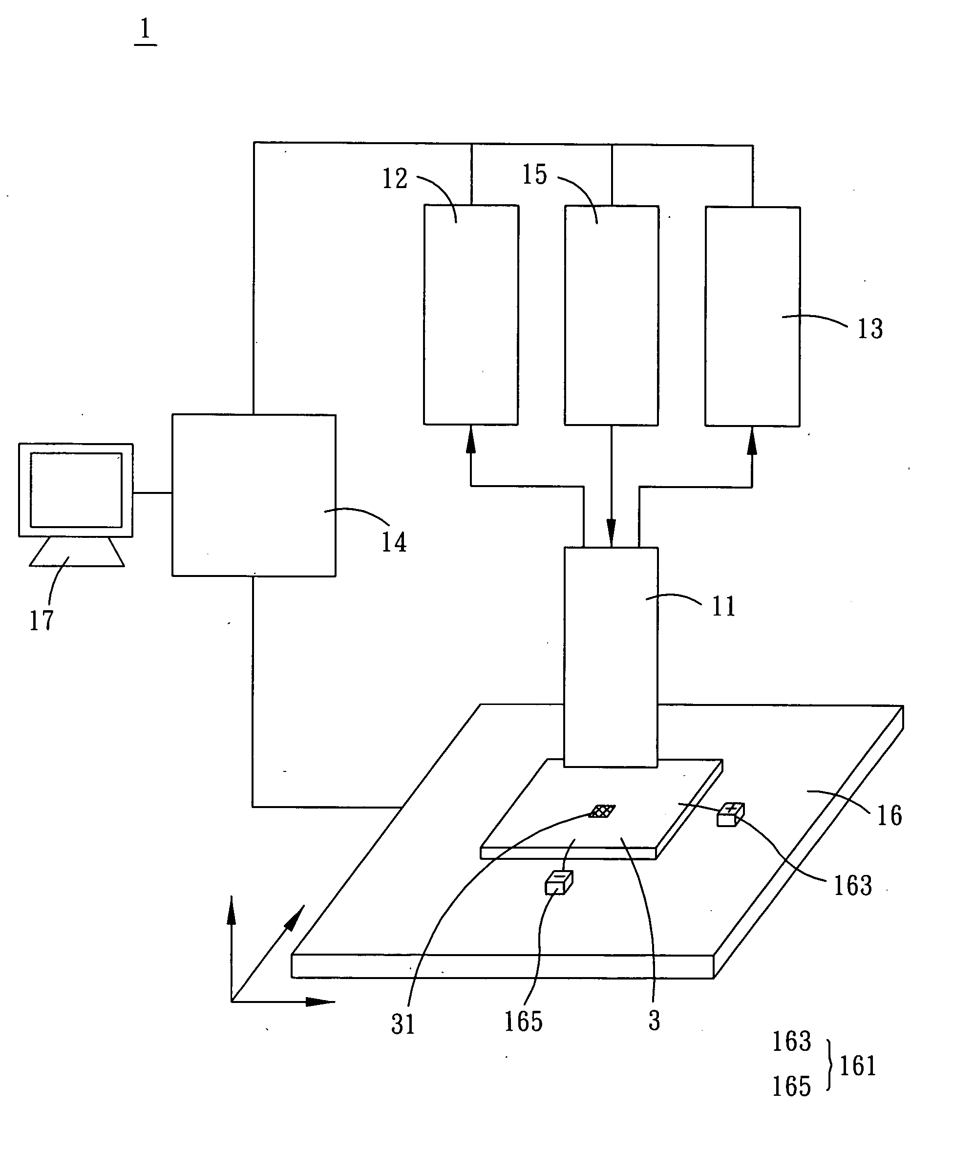 System of detection and repair and method thereof