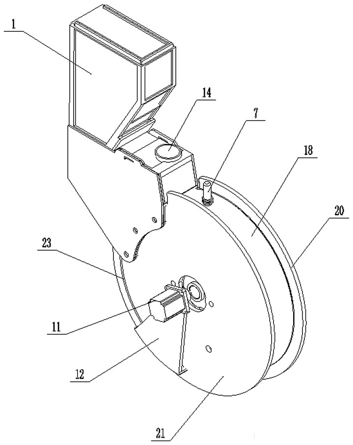 Intelligent single-grain seed metering device