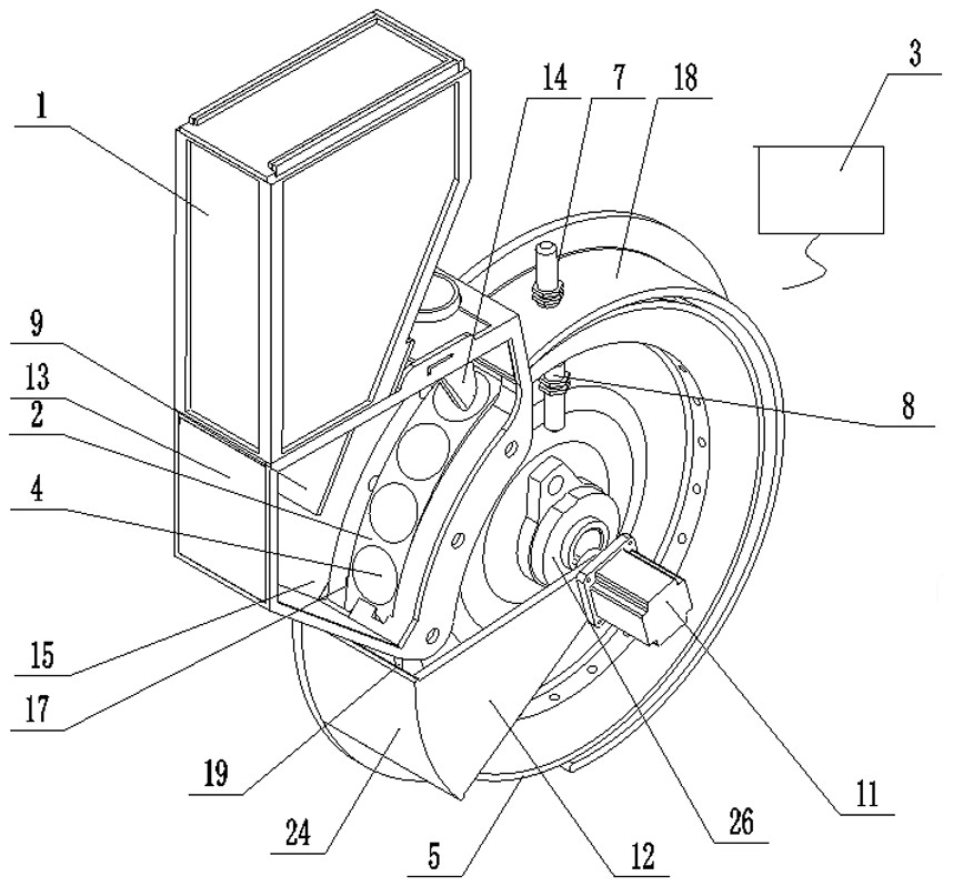 Intelligent single-grain seed metering device