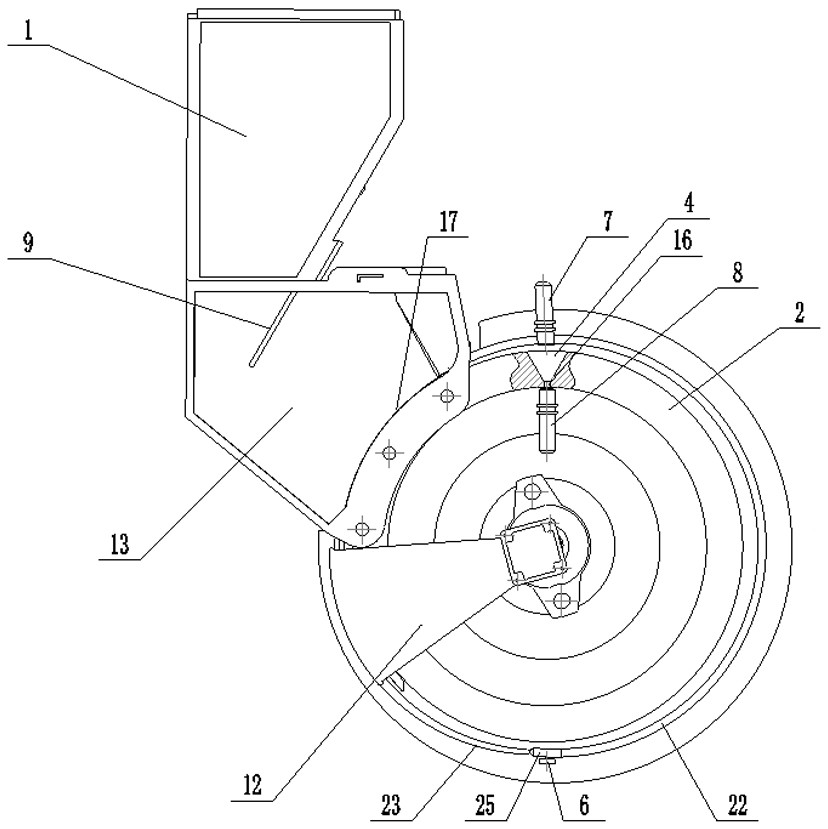 Intelligent single-grain seed metering device