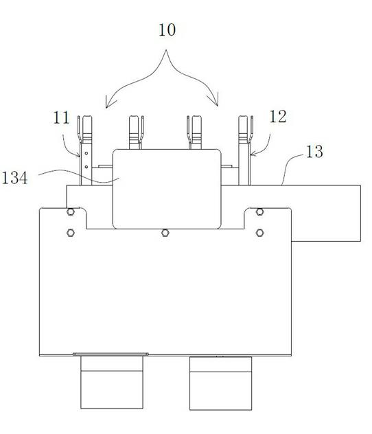 Mutually switchable parking lot dual-card sending charging device